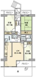 第五稲毛ハイツの物件間取画像